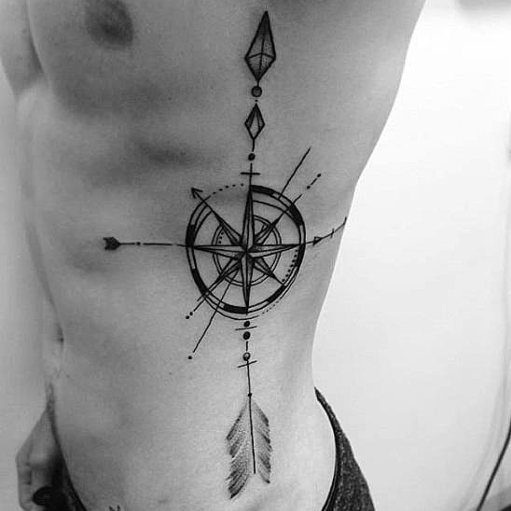 Compass Tattoo Designs