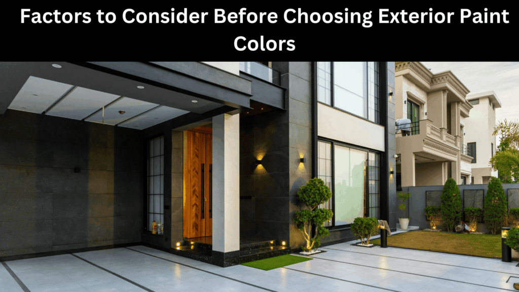 15 Paint Colors For A Modern House Exterior