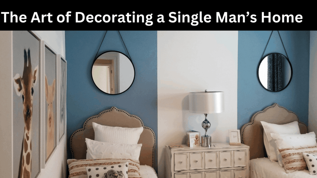 Single Man Home Decorating Ideas 
