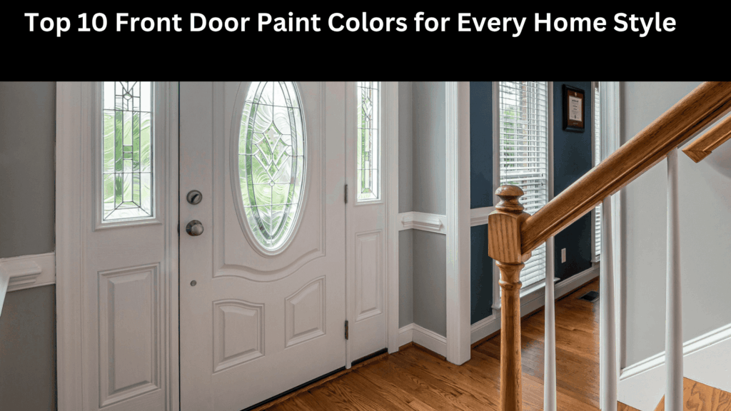 Top 10 Front Door Paint Colors