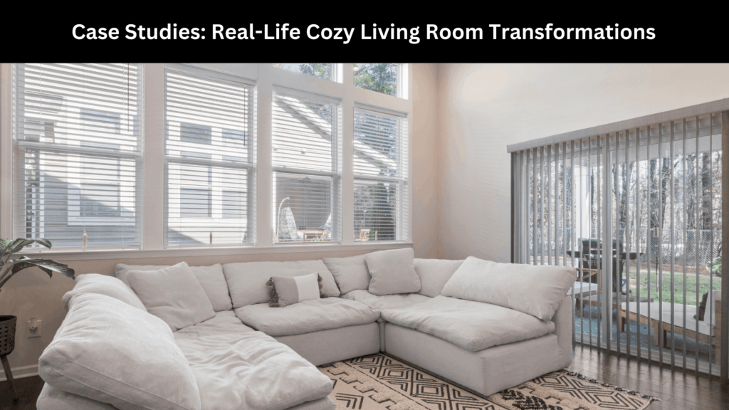 Cozy living room interior design