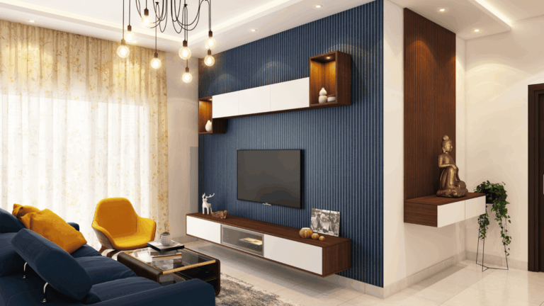 Cozy living room interior design