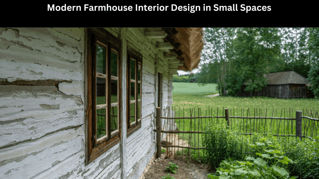 Modern farmhouse interior design