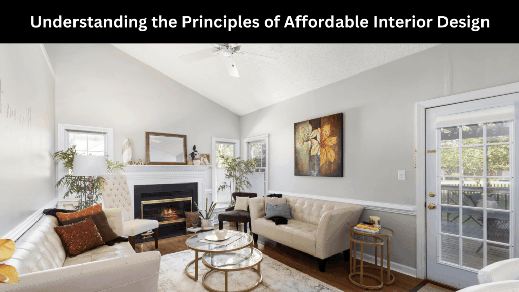 Affordable interior design