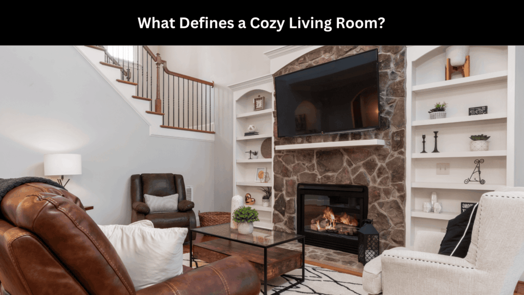 Cozy living room interior design