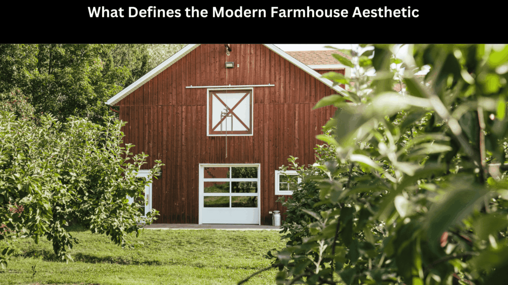 Modern farmhouse interior design