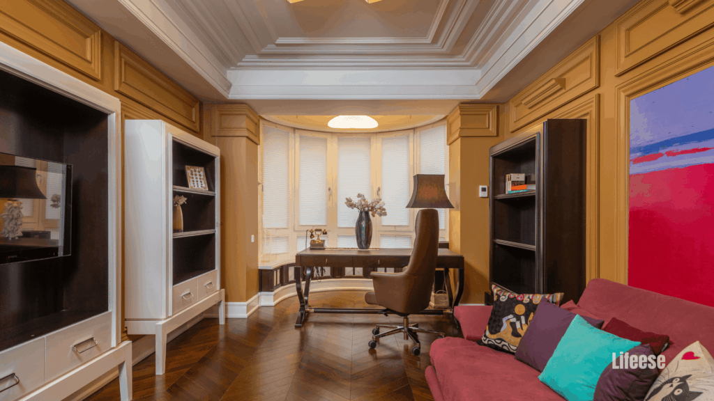 Accent Wall with Molding