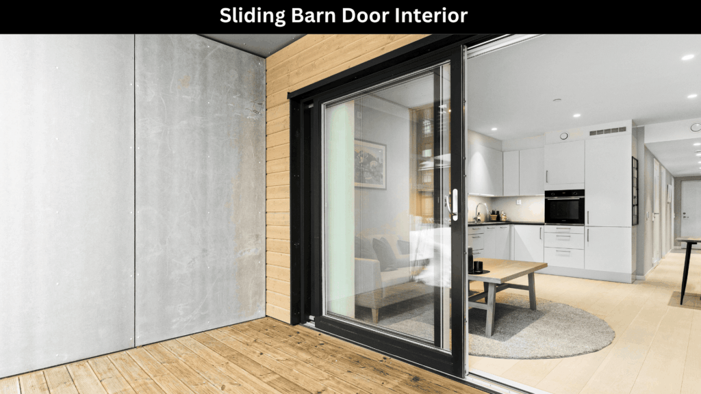 Sliding Barn Door Interior
