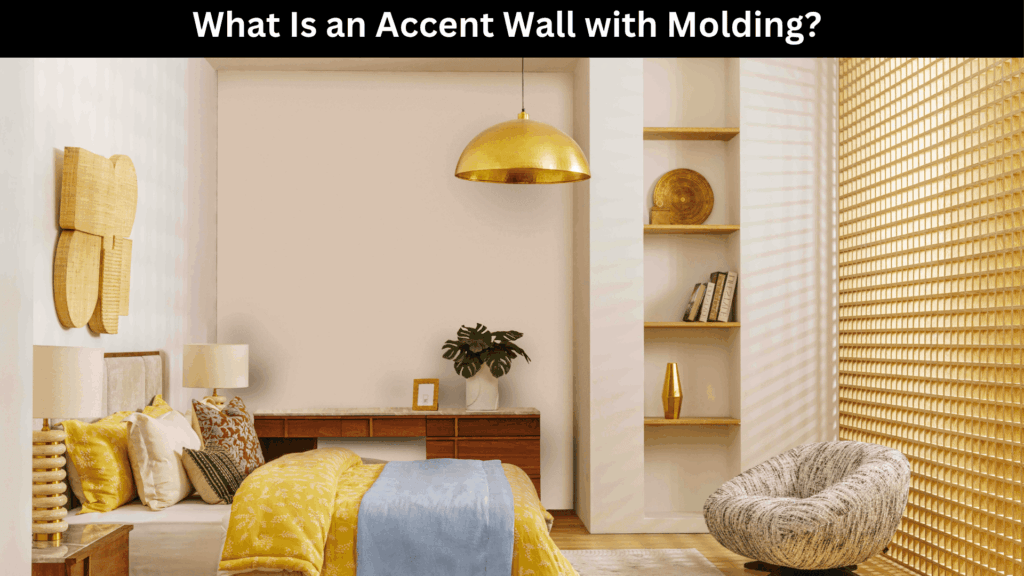 Accent Wall with Molding