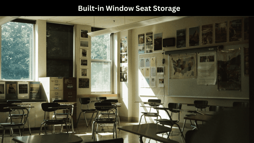 Built-in Window Seat Storage