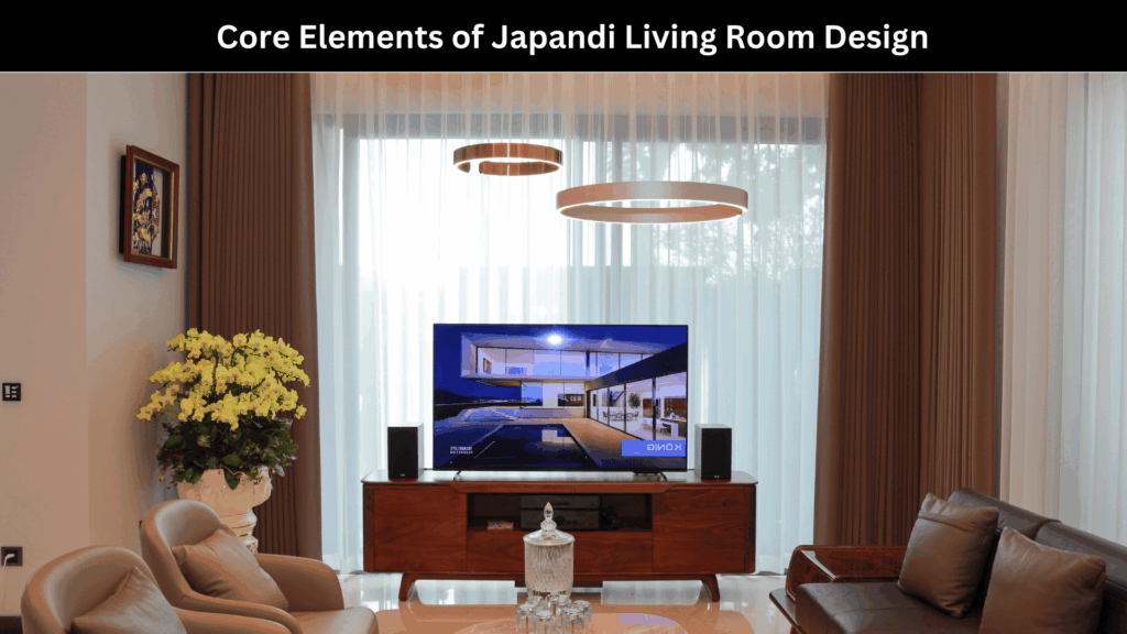 Japandi Living Room Design