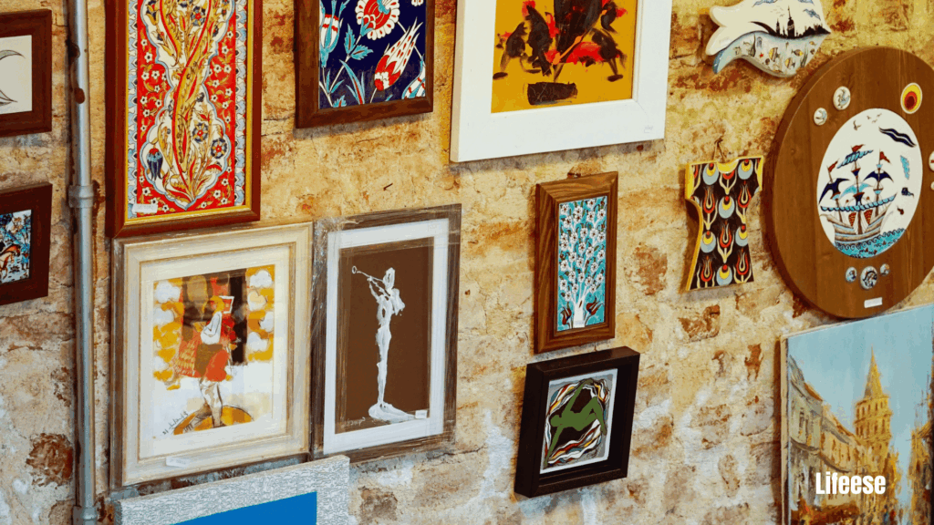 Eclectic Gallery Wall Layout