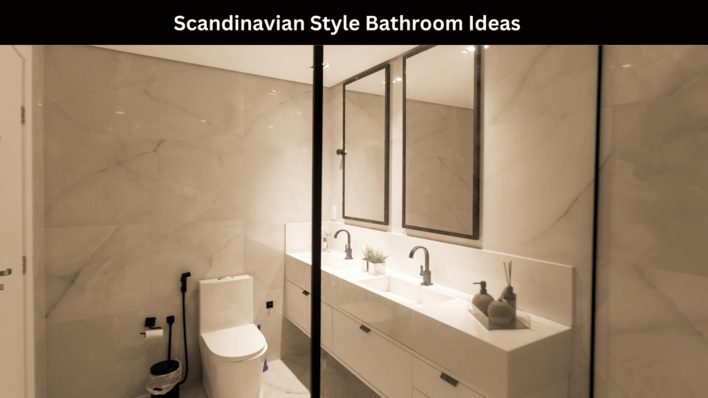 Scandinavian style bathroom ideas