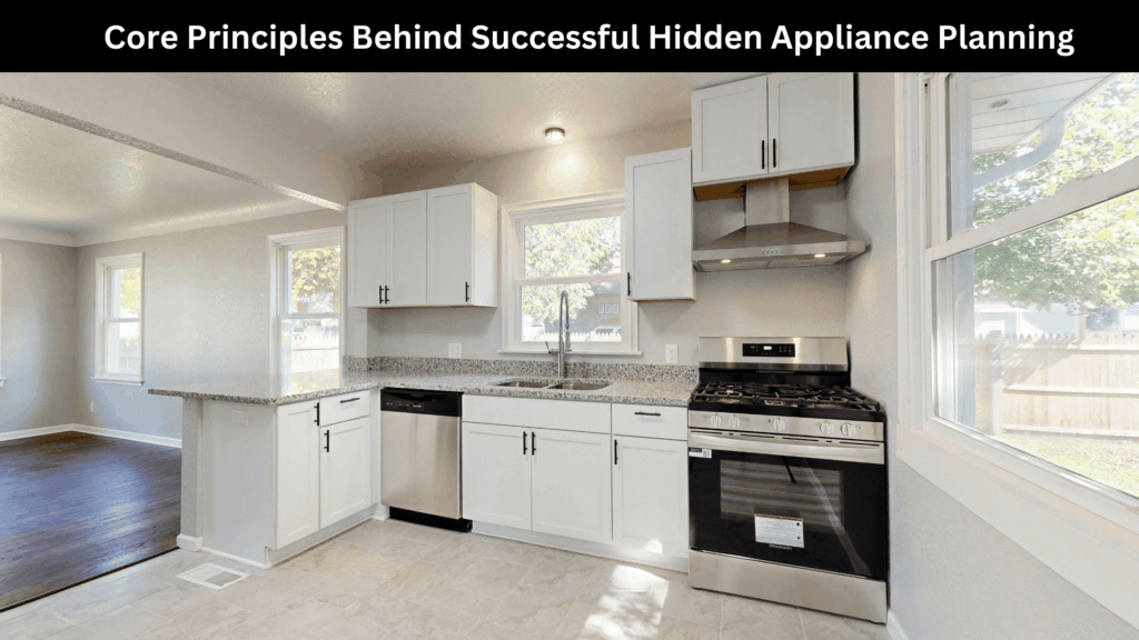 Hidden Kitchen Appliances Ideas