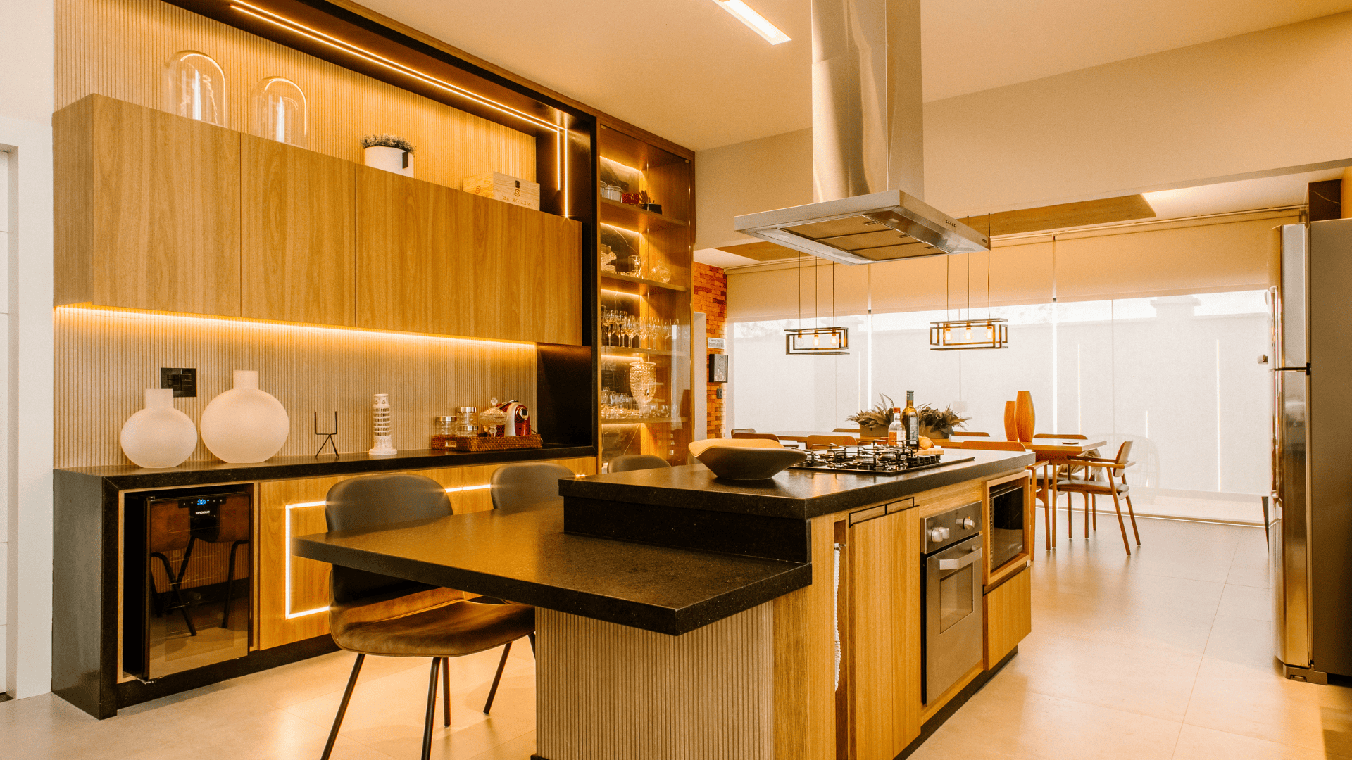 Monochrome Kitchen Design