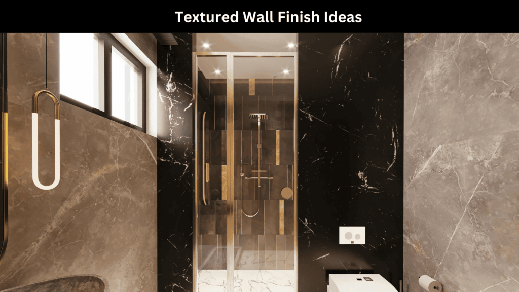 Textured Wall Finish Ideas