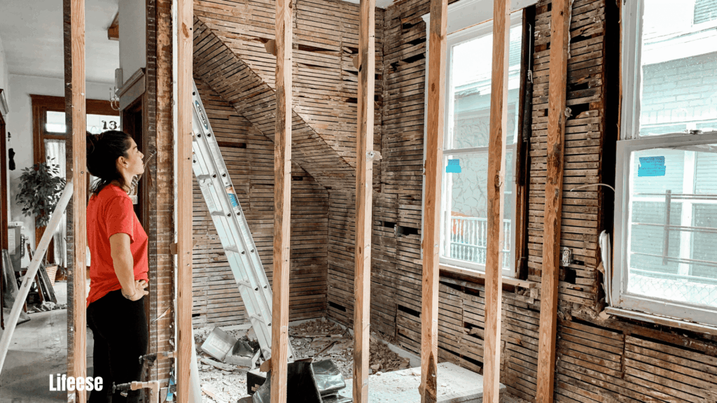 Wood Slat Feature Wall