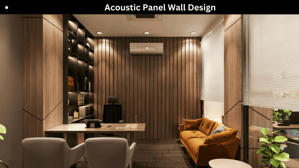 Acoustic panel Wall Design