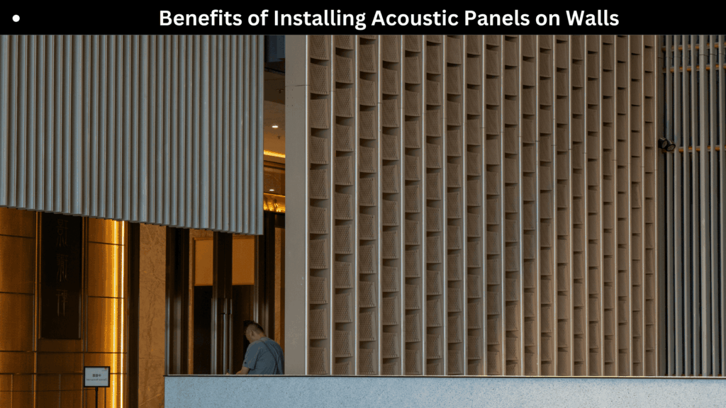 Acoustic panel Wall Design