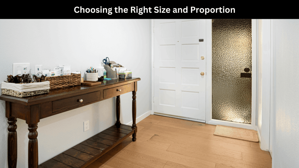 Foyer Console Table Ideas