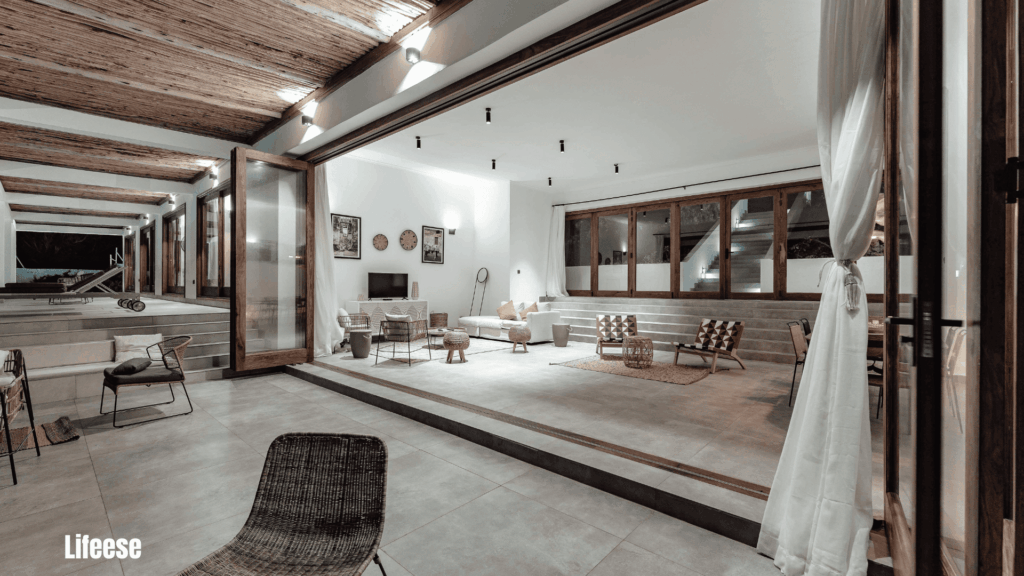 Exposed Beam Interior Style