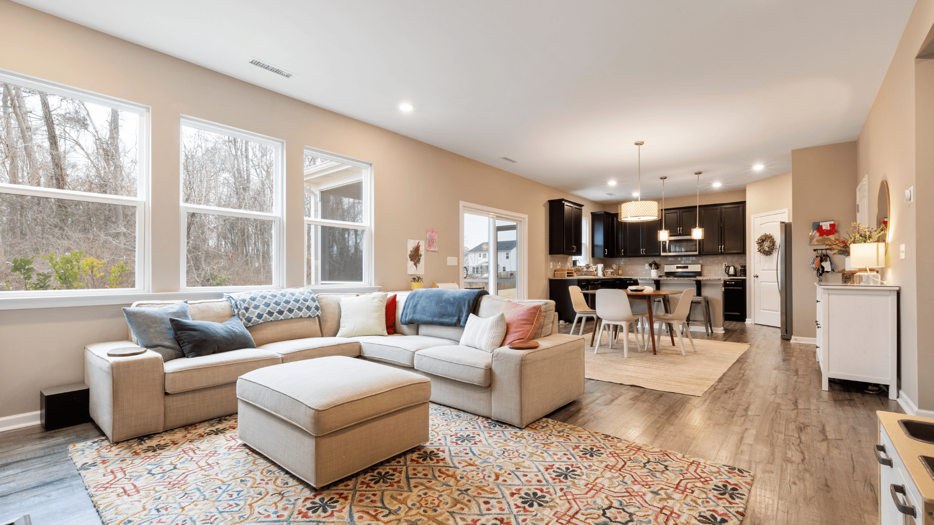 Raw Concrete Finish Interior